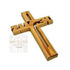 Carved Jesus Olive Wood Cross